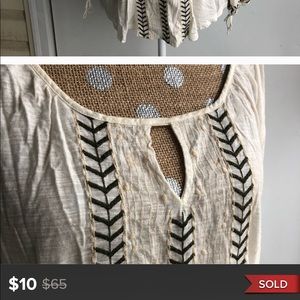 American Eagle Boho Blouse
